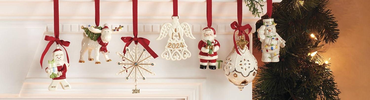 imageLenox 895775 2024 Together Forever Ring Box Ornament ChristmasLenox Annual