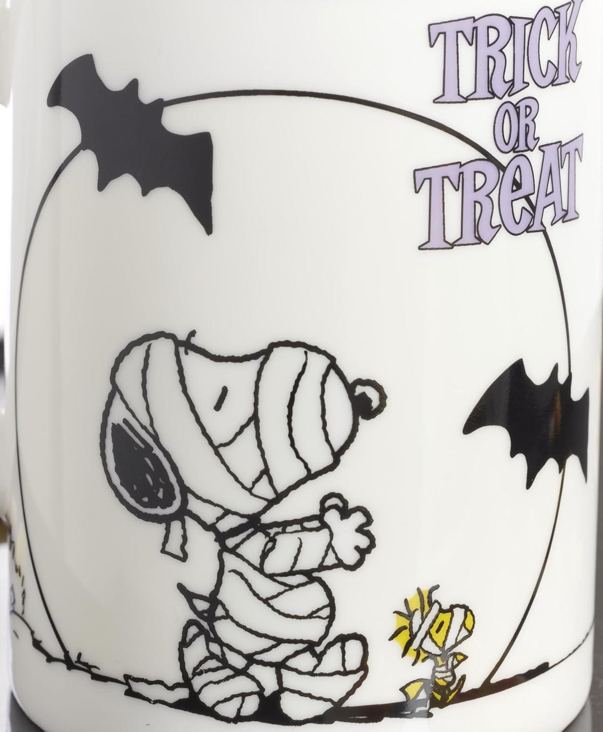 imageLenox Dinnerware Set The Great Pumpkin Accent Plates Assorted Set of 4 Porcelain Plates Halloween Plates Hand Wash Only Spooky Salad and Pasta Plate Halloween Table Decorations 4 PiecesMugs Set of 4