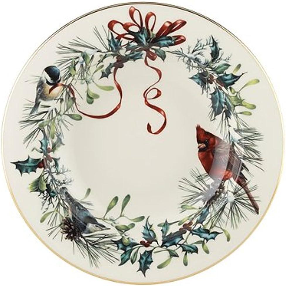 imageLenox 6089122 Winter Greetings Rimmed Bowl Christmas Dinnerware