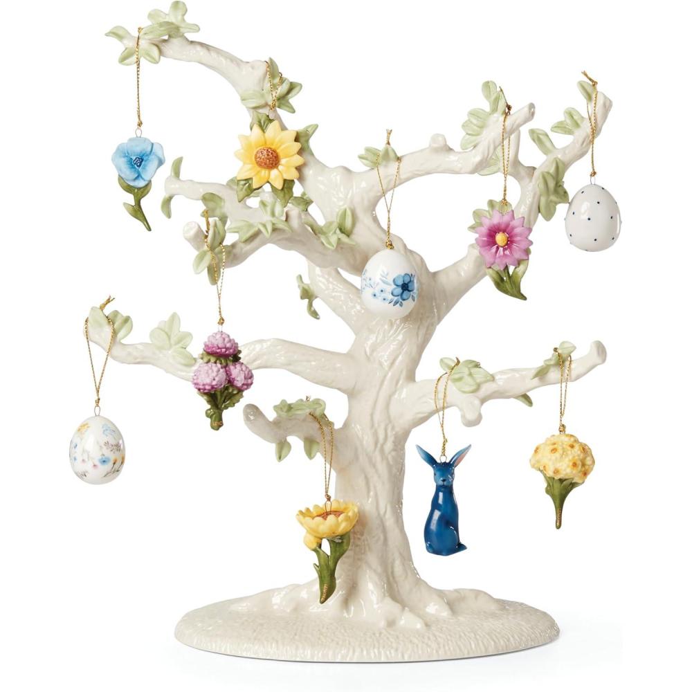 imageLenox 819668 Luck of the Irish 12Piece Ornament Set St Patricks Day10Piece Ornament Set with Tree