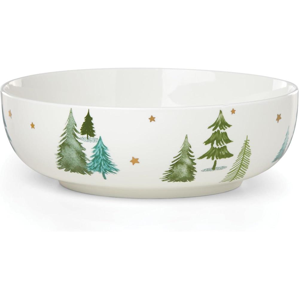 imageLenox 882060 Balsam Lane Serving Turkey Platter Christmas HostingServing Bowl