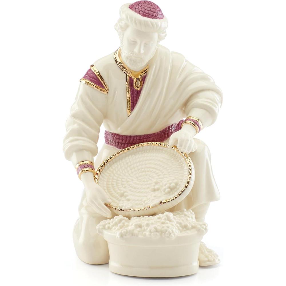imageLenox 890570 First Blessing Nativity Wine Maker Figurine