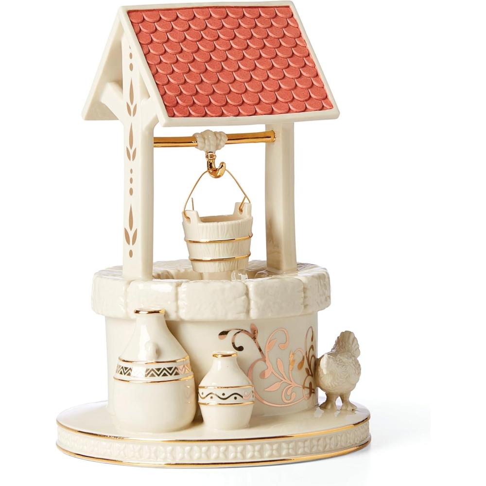 imageLenox 893607 First Blessing Nativity Water Well Figurine