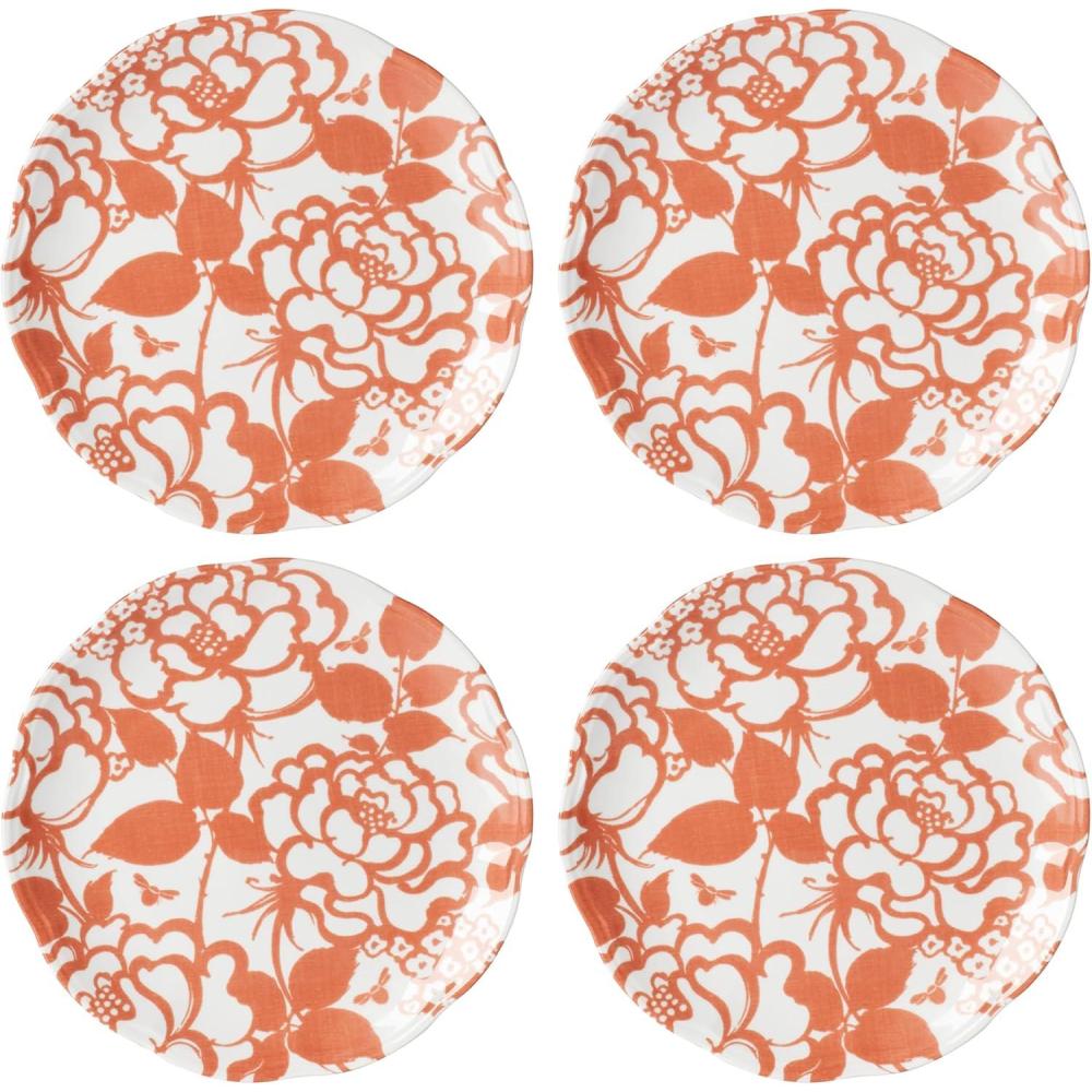 imageLenox Butterfly Meadow Cottage Rice Bowls Set of 4 310 LB GoldenrodSaffron