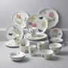 Lenox 865075 Butterfly Meadow 28-Piece Dinnerware Set, White