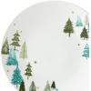 Lenox 882060 Balsam Lane Serving Turkey Platter, Christmas Hosting(Dinner Plates  Set of 4)