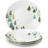 Lenox 882060 Balsam Lane Serving Turkey Platter, Christmas Hosting(Dinner Plates  Set of 4)