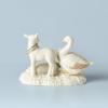 Lenox 894083 First Blessing Lambs & Goose Figurine
