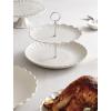 Lenox 897195 French Perle Scallop White 2-Tier Server