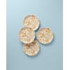 Lenox Butterfly Meadow Cottage Accent Plates, Set of 4, 4.95 LB, Goldenrod