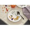 Lenox Dinnerware Set, The Great Pumpkin Accent Plates, Assorted, Set of 4 Porcelain Plates, Halloween Plates, Hand Wash Only, Spooky Salad and Pasta Plate, Halloween Table Decorations (4 Pieces)(Accent Plates  Set of 4)