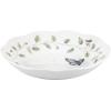 Lenox Pasta Bowls, 20oz Butterfly Meadow Pasta Bowl Set of 4, Service For 4, Porcelain, White Serving Bowls, Wide, Shallow, Lenox Butterfly Meadow Collection, Dishwasher/Microwave Safe (White 4-Piece)