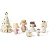 Lenox Peanuts 7-Piece Christmas Pageant Figurines, Multicolor