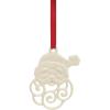 Lenox 853717 Snowman Charm Ornament, Christmas(Santa)