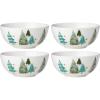 Lenox 882060 Balsam Lane Serving Turkey Platter, Christmas Hosting(All-Purpose Bowls  Set of 4)