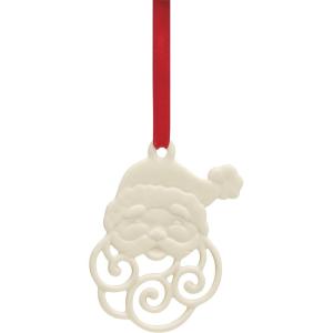 Lenox 853717 Snowman Charm Ornament, Christmas(Santa)