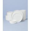 Lenox 899191 Modern White Coupe 24-Piece Dinnerware Set, Service For 8