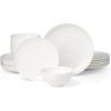 Lenox 899187 Studio 1414 Coupe 18-Piece Dinnerware Set, Service For 6