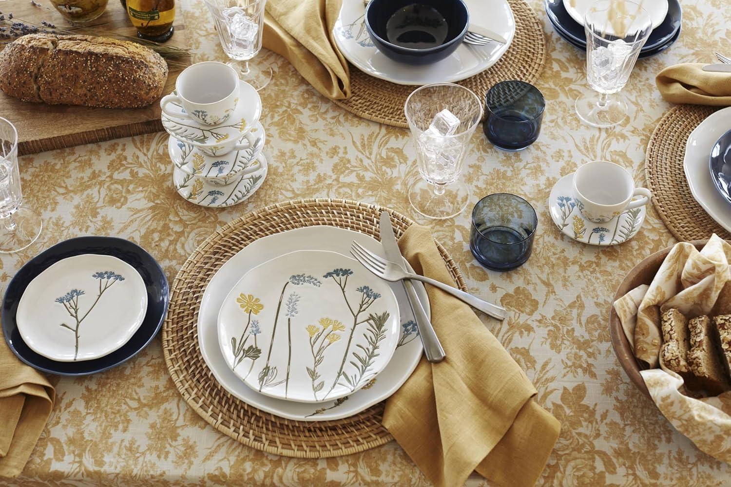 imageLenox 896608 Wildflowers Accent Plates Set of 4