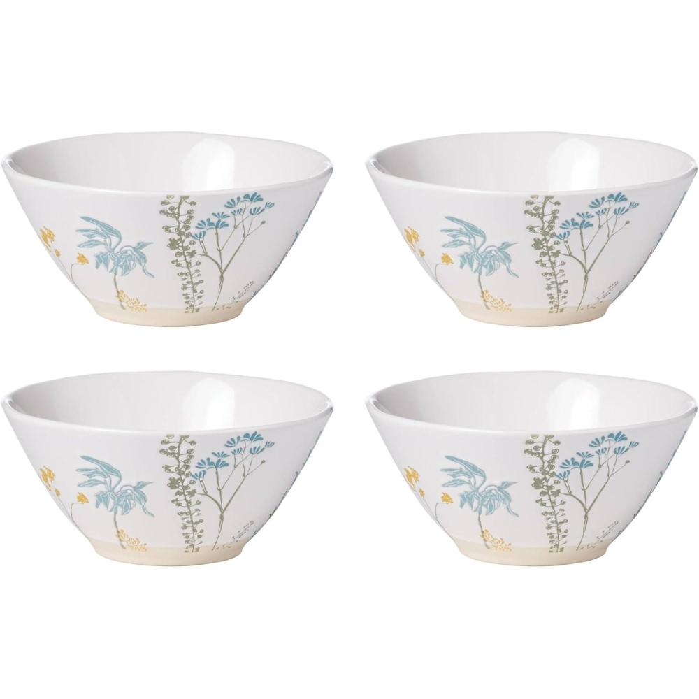 imageLenox 896609 Wildflowers AllPurpose Bowls Set of 4