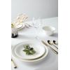 Lenox White Profile Porcelain 4-Piece Accent Plate Set, 4.05 LB(4.05 LB)