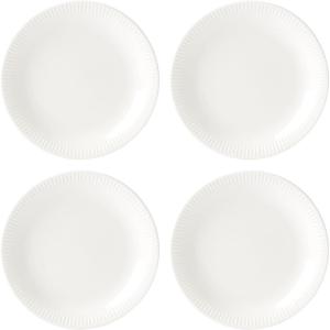 Lenox White Profile Porcelain 4-Piece Accent Plate Set, 4.05 LB(4.05 LB)