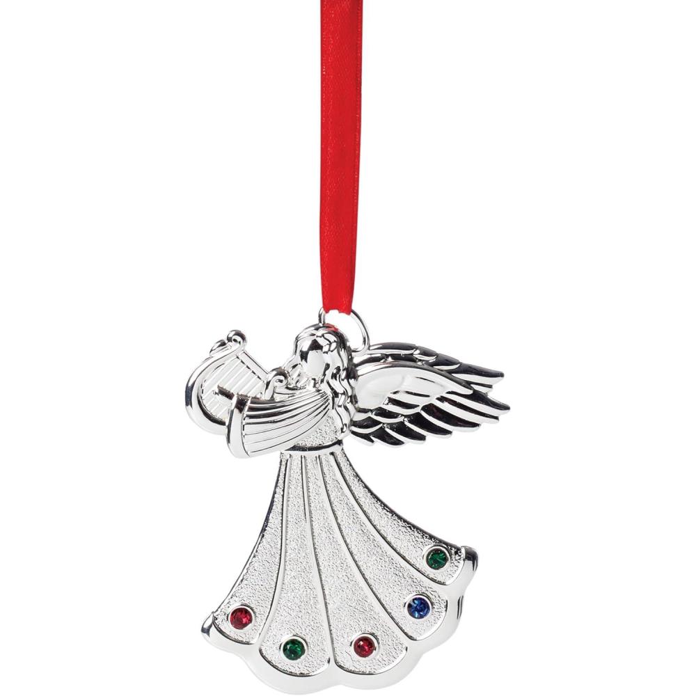 imageLenox 893034 Jeweled Santa Ornament ChristmasAngel