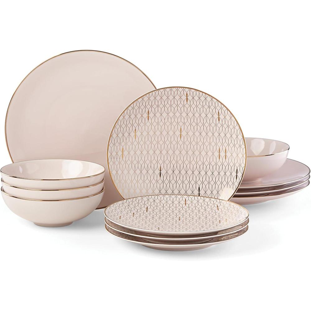 imageLenox 897311 Trianna Mugs Set of 412Piece Place Setting