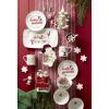 Lenox 6361265 Snoopy & Friends 11-Piece Christmas Tree Ornament Set, Display Stand
