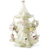 Lenox 6361265 Snoopy & Friends 11-Piece Christmas Tree Ornament Set, Display Stand