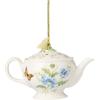 Lenox 897138 Holiday Accent Nutcracker Ornament, Christmas, Decorations(Butterfly Meadow Teapot)