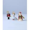 Lenox 898185 Nutcracker Ballet 3-Piece Ornament Set, Christmas, Holiday Decorations