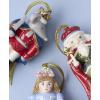 Lenox 898185 Nutcracker Ballet 3-Piece Ornament Set, Christmas, Holiday Decorations
