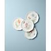 Lenox Butterfly Meadow 4-Piece Accent Plate Set, 3.79, Multi,White