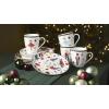 Lenox Dinnerware Set, Nutcracker Ballet 12-Piece Dinnerware Set, Service for 4, Made Of Porcelain, Dishwasher/Microwave Safe, Includes Plates and Bowls for Pasta and Salad, Christmas Decor (12 Piece)