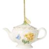 Lenox 897138 Holiday Accent Nutcracker Ornament, Christmas, Decorations(Butterfly Meadow Teapot)