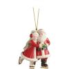 Lenox 897138 Holiday Accent Nutcracker Ornament, Christmas, Decorations(Mr. & Mrs. Claus)