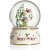 Lenox Ornaments, The Grinchs List Ornament, Porcelain Material with Gold Accents, Includes Gold Cord for Hanging, Holiday Decorations, Christmas Tree, Christmas Decoration, Tree Decor (1 Piece)(Snow Globe)