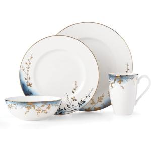Lenox 883863 Highgrove Park Mug(4-Piece Place Setting)