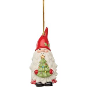Lenox 897138 Holiday Accent Nutcracker Ornament, Christmas, Decorations(Gnome)