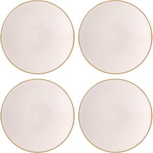 Lenox 897311 Trianna Mugs, Set of 4(Coupe Salad Plates  Set of 4)