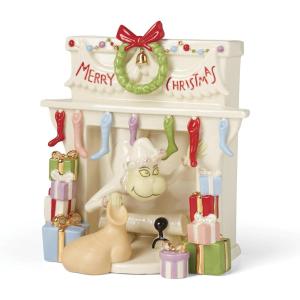 Lenox Ornaments, The Grinchs List Ornament, Porcelain Material with Gold Accents, Includes Gold Cord for Hanging, Holiday Decorations, Christmas Tree, Christmas Decoration, Tree Decor (1 Piece)(Figurine)