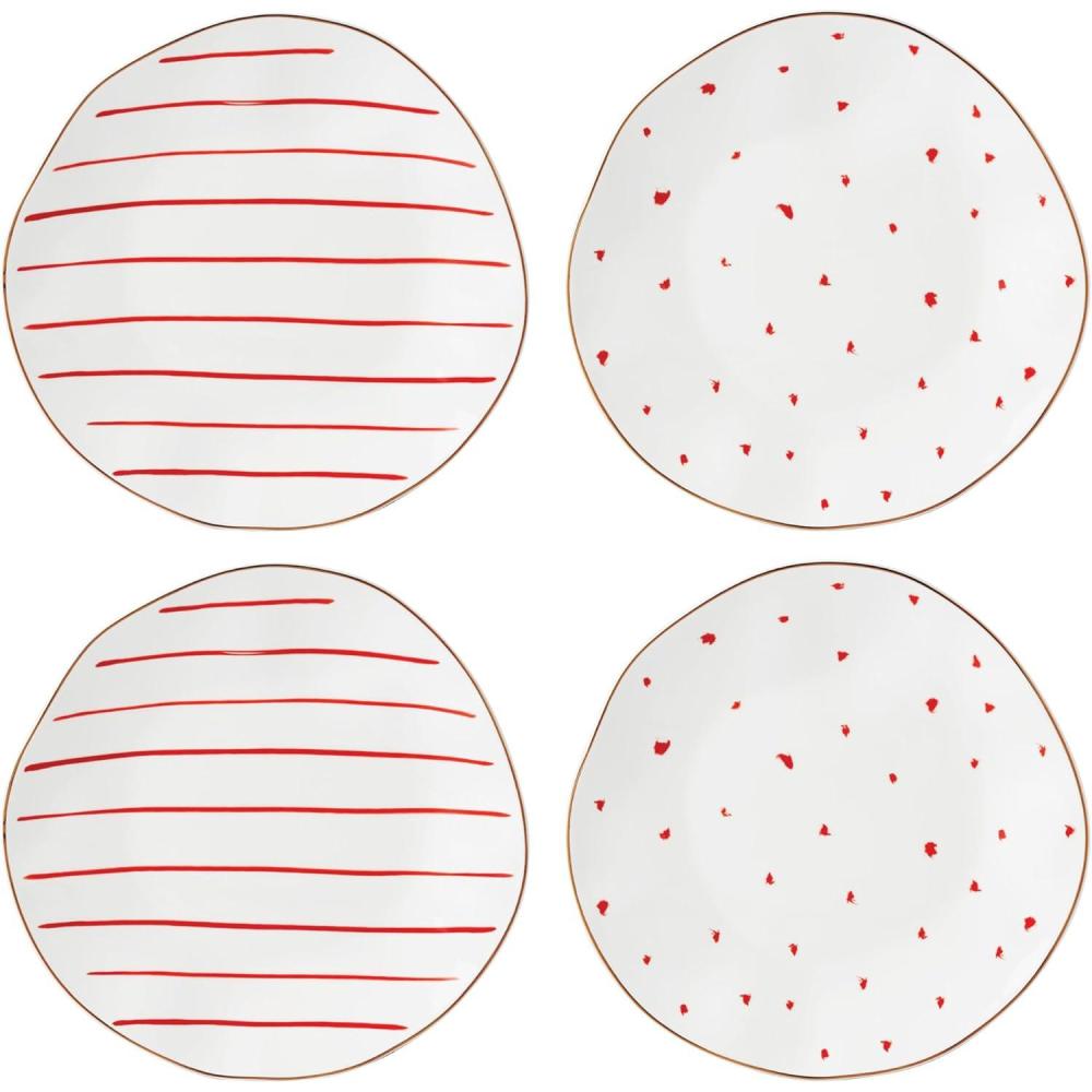 imageLenox 896840 Garnet Bay Dessert Plates Set of 4Dessert Plates Set of 4