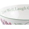 Lenox Butterfly Meadow “Live Well, Laugh Often, Love Much” Serving Bowl, White –