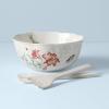 Lenox Butterfly Meadow Salad Bowl & Servers, 4.10 LB, Multi