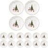 Lenox 895052 Merry Grinchmas Dinner Plates, Set Of 4, Green, 10.75′, Christmas Drinkware, Holiday Hosting(10.75″ (Pack of 4))