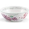 Lenox Butterfly Meadow “Live Well, Laugh Often, Love Much” Serving Bowl, White –