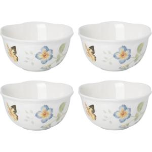 Lenox 880122 Butterfly Meadow 4-Piece Dessert Bowl Set