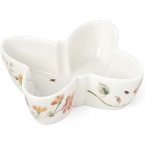 Lenox 885606 Butterfly Meadow Butterfly-Shaped Bowl, White