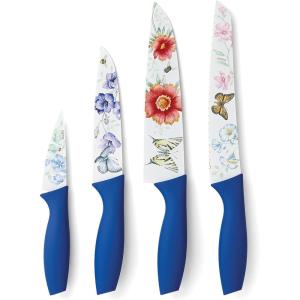 Lenox Butterfly Meadow 4-piece Knife Set, 1.05 LB, Multi